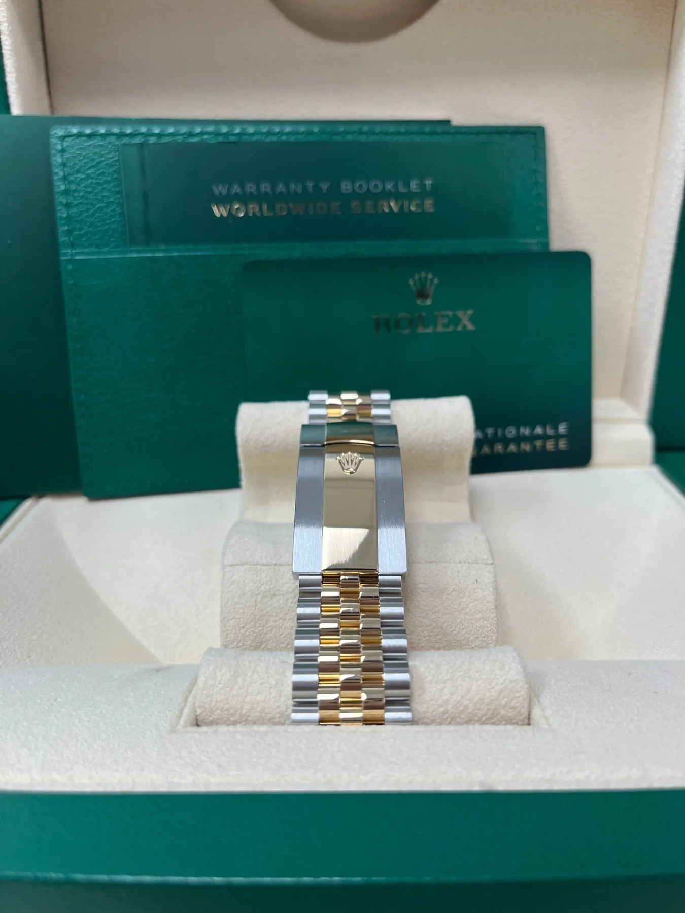 Superclone Rolex Sky-Dweller 42 mm Bright black Dial 336933 - gallery