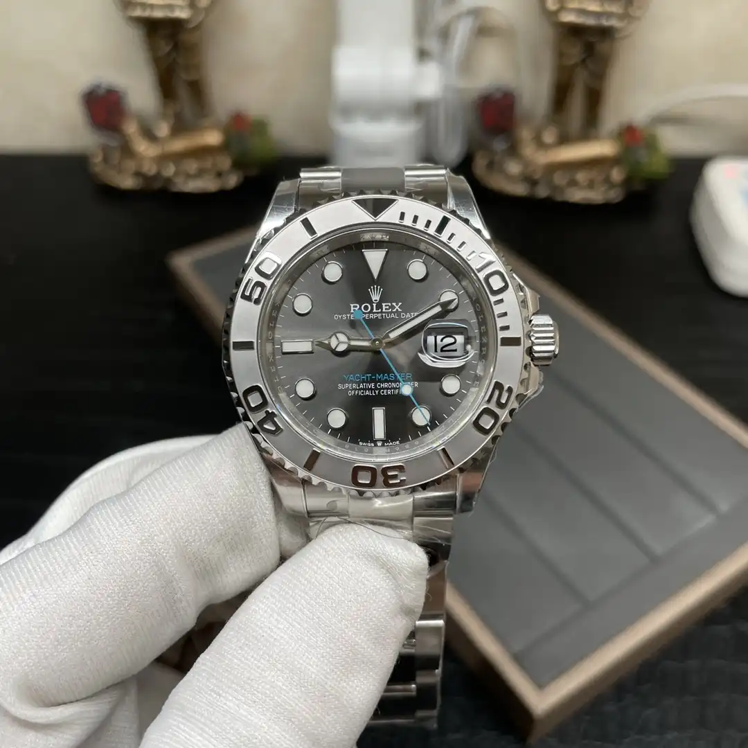 Superclone Rolex Yacht-Master Rhodium Dial 126622 40mm - gallery