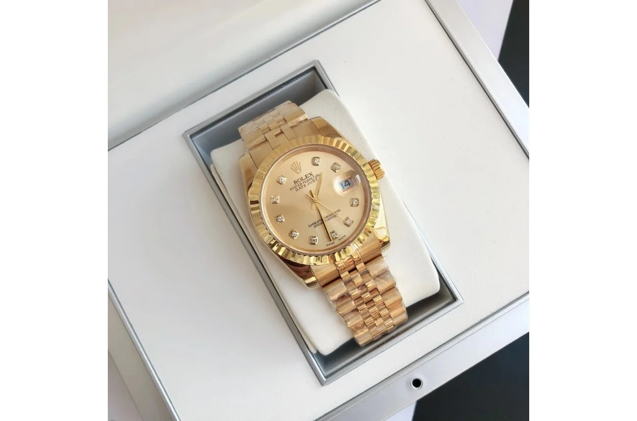 Couple Watches Rolex Datejust 36/28mm RG/RG Jub Gold/Dial - gallery
