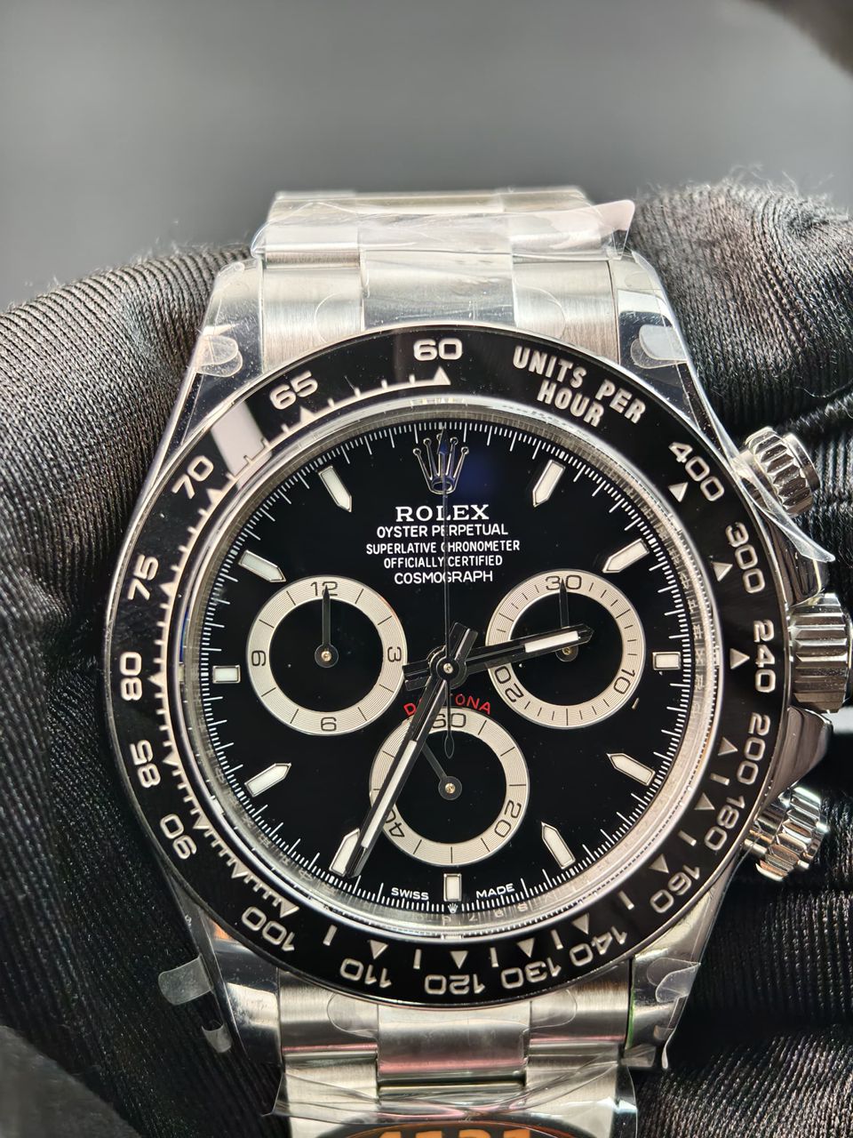 Rolex Daytona Super Clone 126500LN Black Dial QF 4131 Movement - gallery