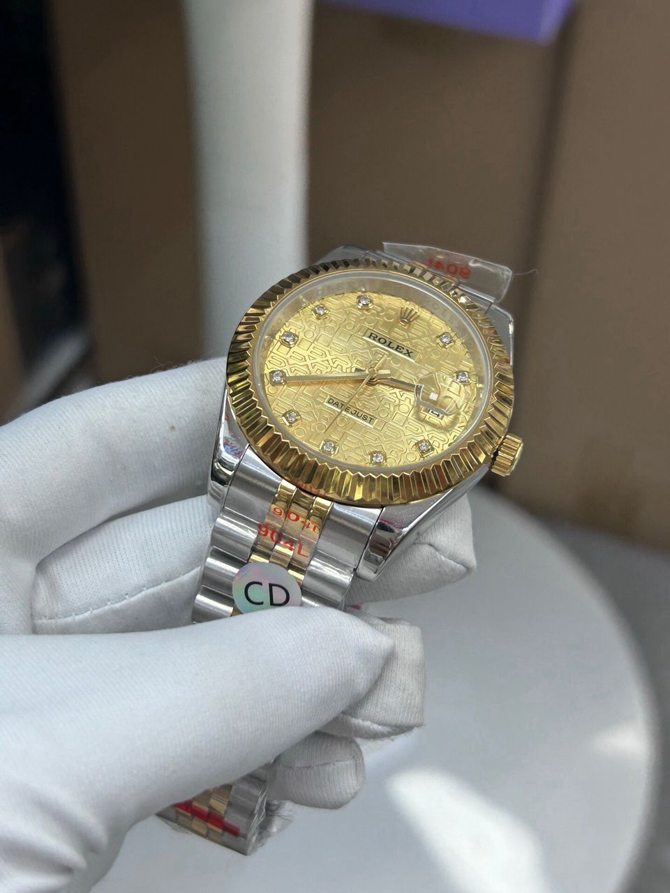 Rolex Datejust Super Clone 41mm Champagne Dial 126233 - gallery