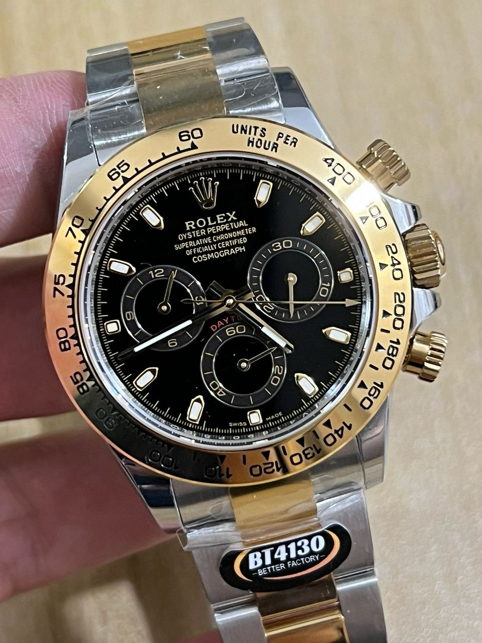 Rolex Daytona Super Clone M116503-0004 Black Dial 40mm - gallery
