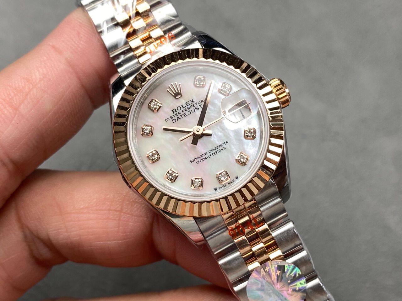 Rolex Lady-Datejust Super Clone 28mm Yellow Gold 279173 - gallery