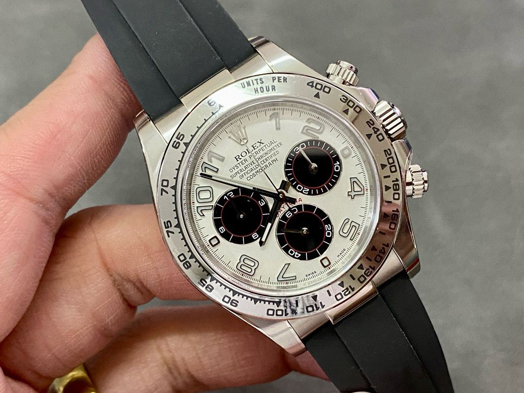 Rolex Daytona Super Clone 16518 White Dial 40mm - gallery