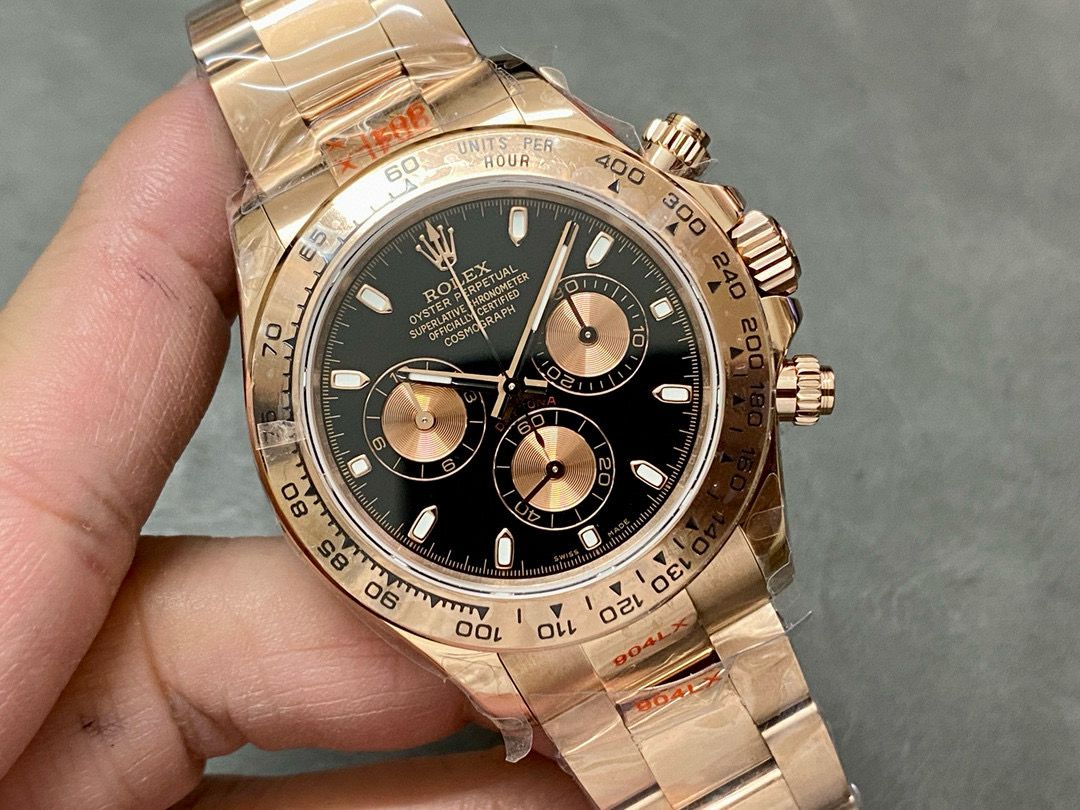 Rolex Daytona Super Clone 16528 Black Dial 40mm - gallery