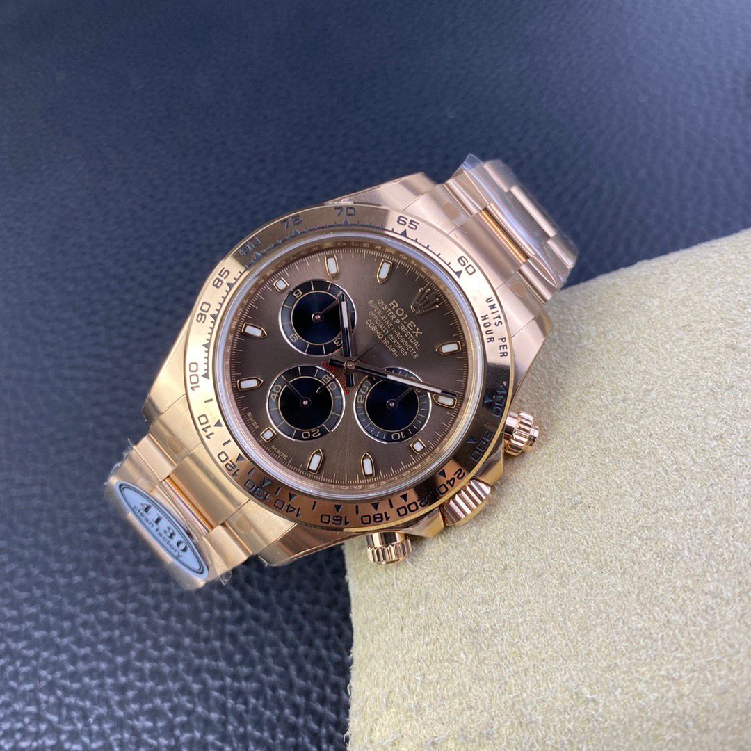Rolex Daytona Super Clone 126505 Bright Chocolate Dial 40mm - gallery
