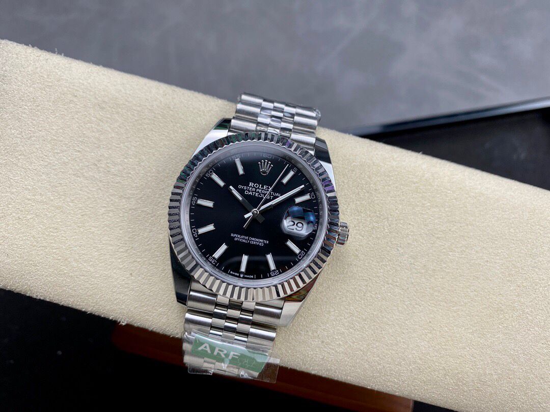 Rolex Datejust Super Clone 41mm Black Dial 126334 - gallery