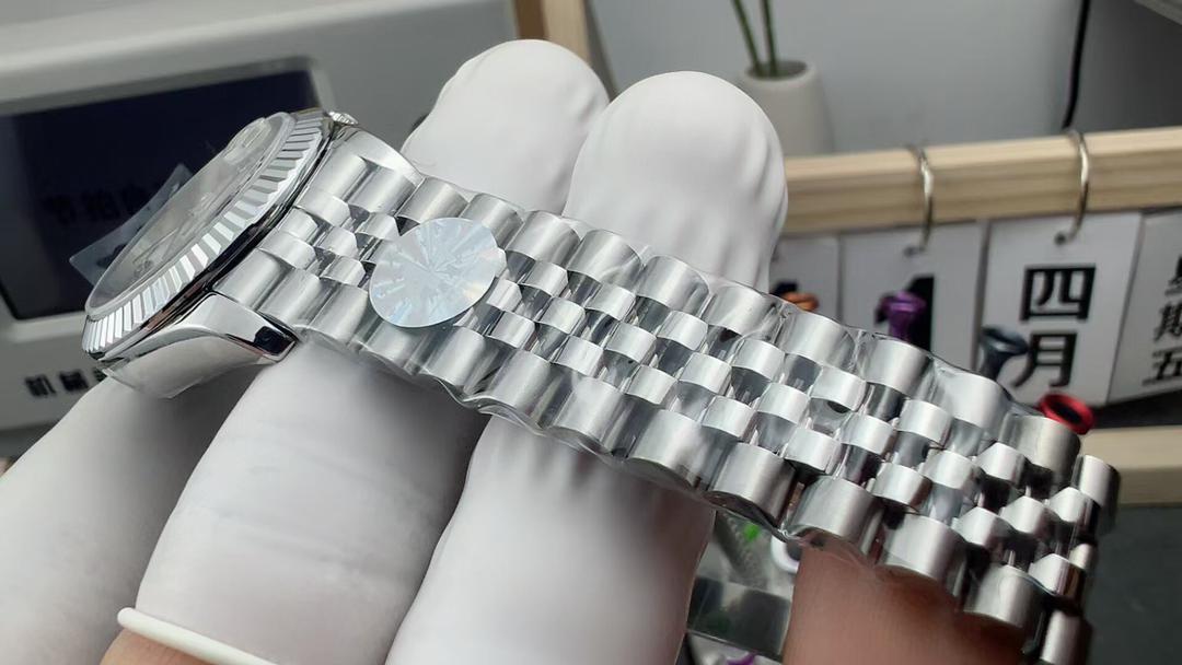 Rolex Lady-Datejust Super Clone 31mm Mother of Pearl White Dial 178274 - gallery