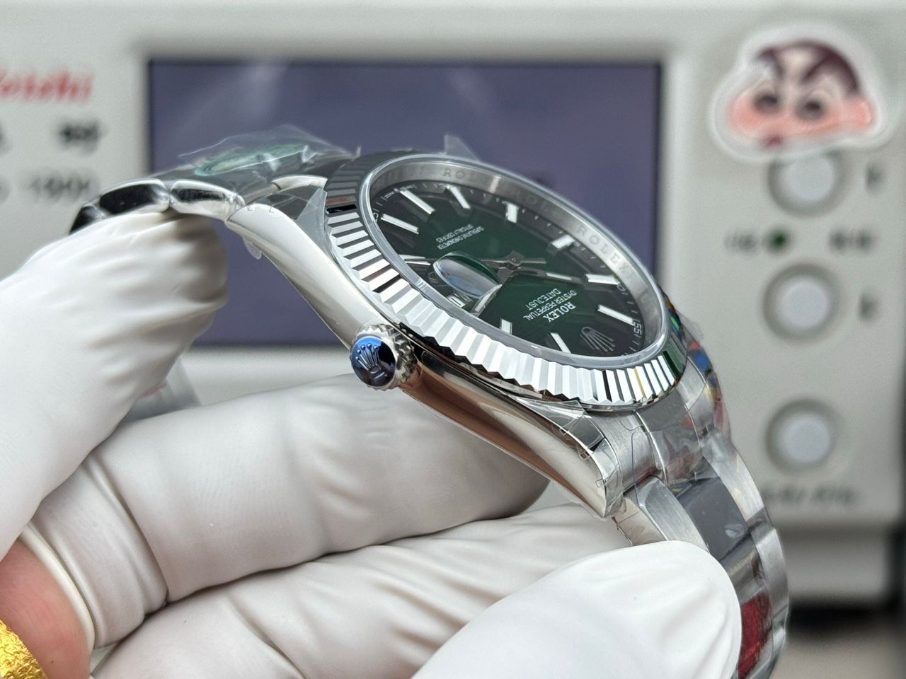 DateJust 41 126300 ERF 1:1 Best Edition Green Ombre Dial on Oyster Bracelet JH3235 Super Clone - gallery