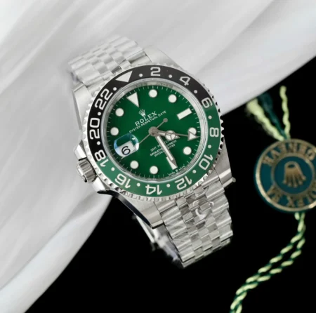 Rolex Super Clone GMT-Master II 40 mm 126729VTNR Jubilee “Absinthe” - gallery