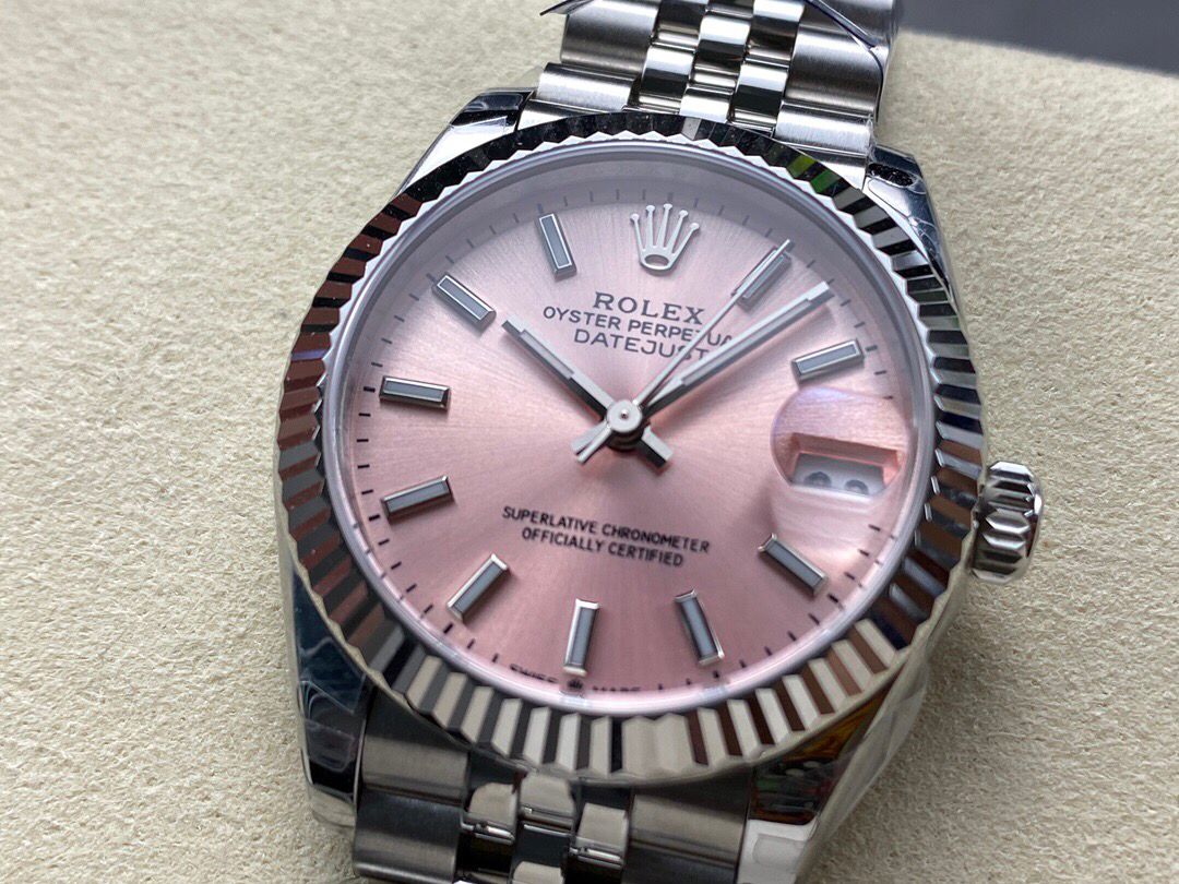Rolex Datejust Super Clone 31mm Pink Dial 278240 - gallery