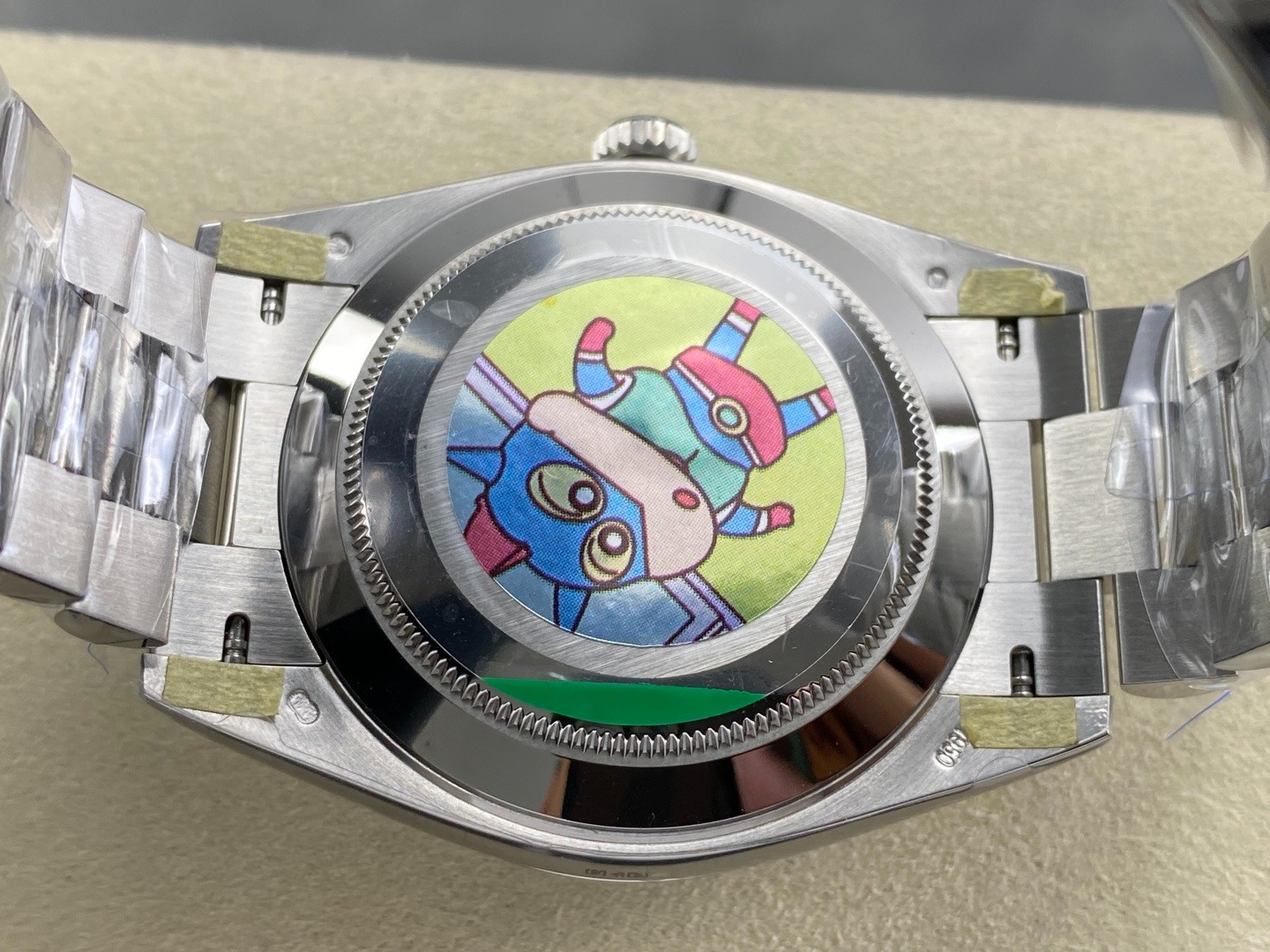 Day Date 40 SS RGF 1:1 Best Edition White Roman Dial on President Bracelet VR3255 - gallery