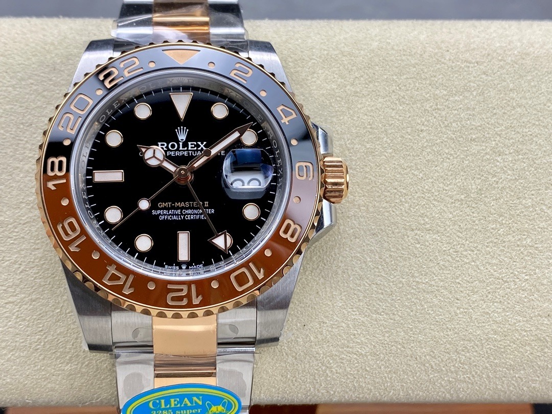 Rolex GMT Master II Black Dial “Rootbeer” Super Clone - gallery
