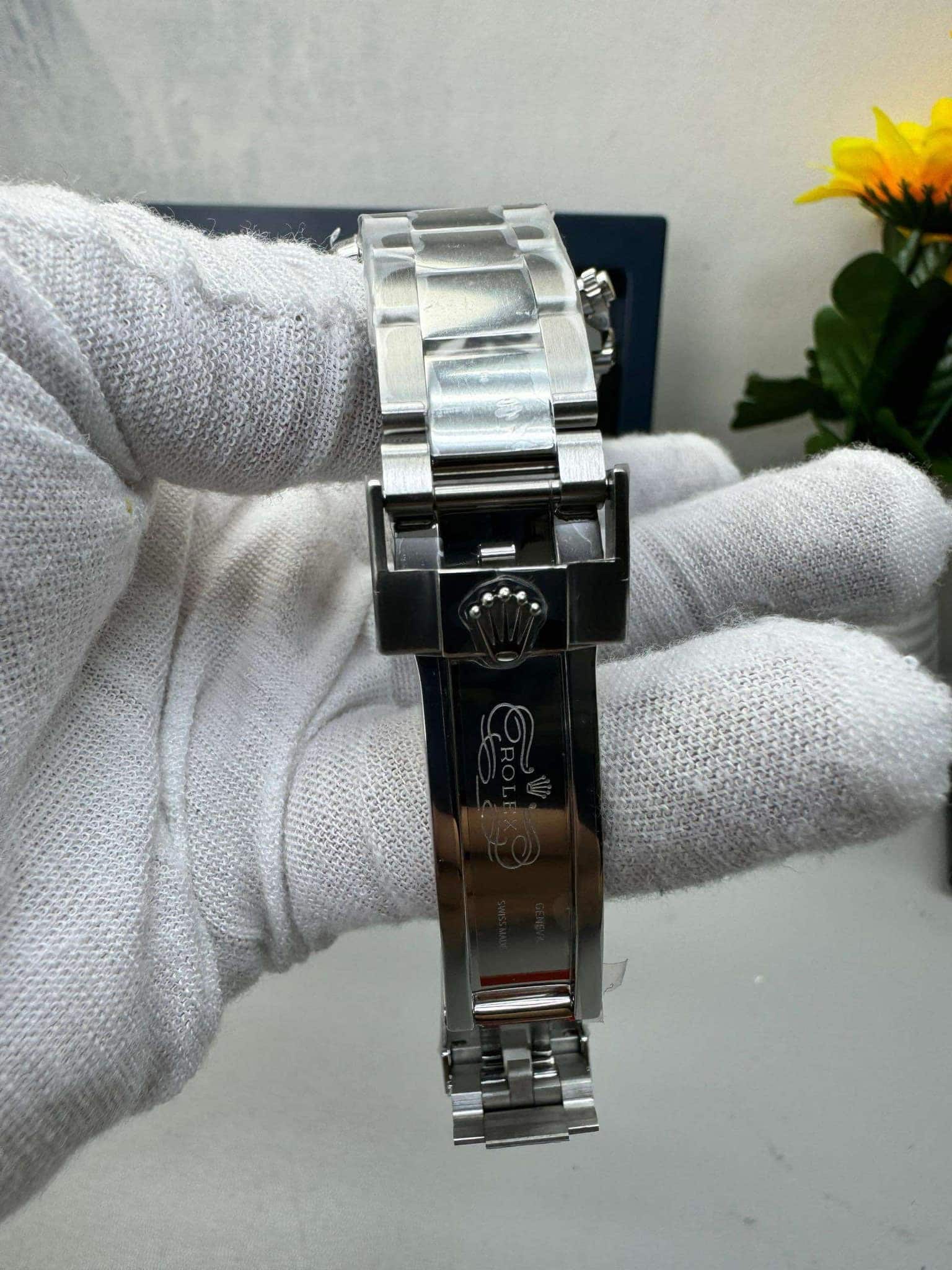 [EXCLUSIVE] Rolex Daytona Platinum Super Clone Transparent Back 4131 Movement 116506 40mm - gallery