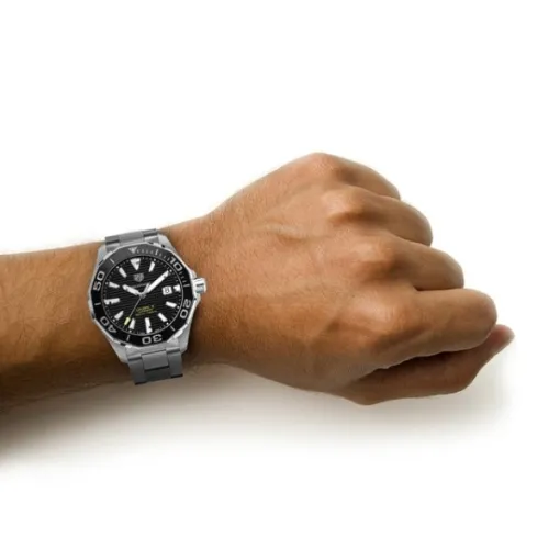 TAG Heuer Aquaracer Men Automatic Black Stainless Steel Watch WAY201A.BA0927 - gallery