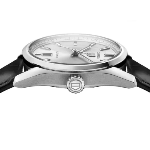 TAG Heuer Carrera Men Automatic Silver Alligator Watch WBN2111.FC6505 - gallery