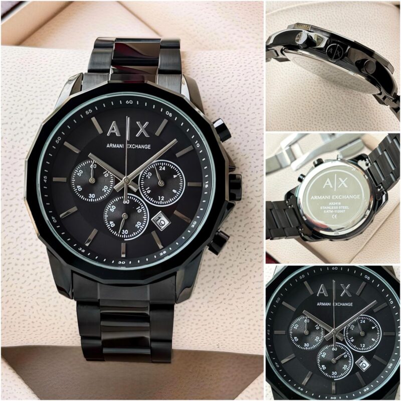 Armani Exchange AX1722 Black Chronograph 43mm - gallery