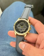 Armani Exchange AX7133 Chronograph Black Gold Dial - gallery