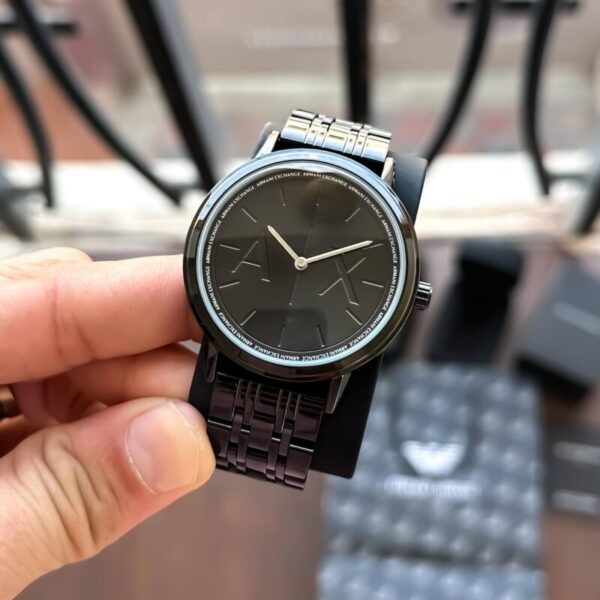Armani Exchange Cayde Classic Silver Timepiece - gallery