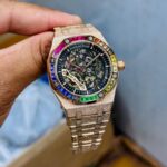 Audemars Piguet Royal Oak Rose Double Balance Rainbow - gallery