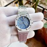 Audemars Piguet Royal Oak Sky Blue Dial Women - gallery