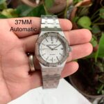 Audemars Piguet Ladies White Dial Diamond Bezel - gallery