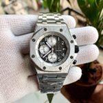 Audemars Piguet RO Offshore Chrono Silver Bezel Chain - gallery
