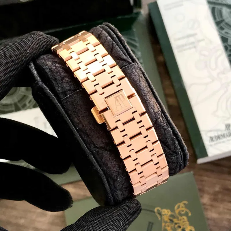 Audemars Piguet Royal Oak Chronograph Rosegold Green Dial - gallery