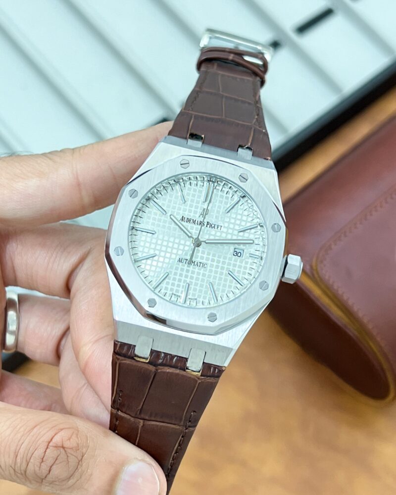 Audemars Piguet Royal Oak Off Shore White Dial Chroco Strap - gallery