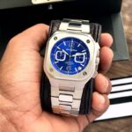 Bell And Ross BR-05 Silver Blue Dial Chronograph - gallery