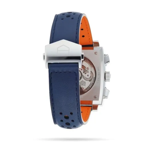 TAG Heuer Monaco Men Automatic Blue Leather Watch CBL2115.FC6494 - gallery