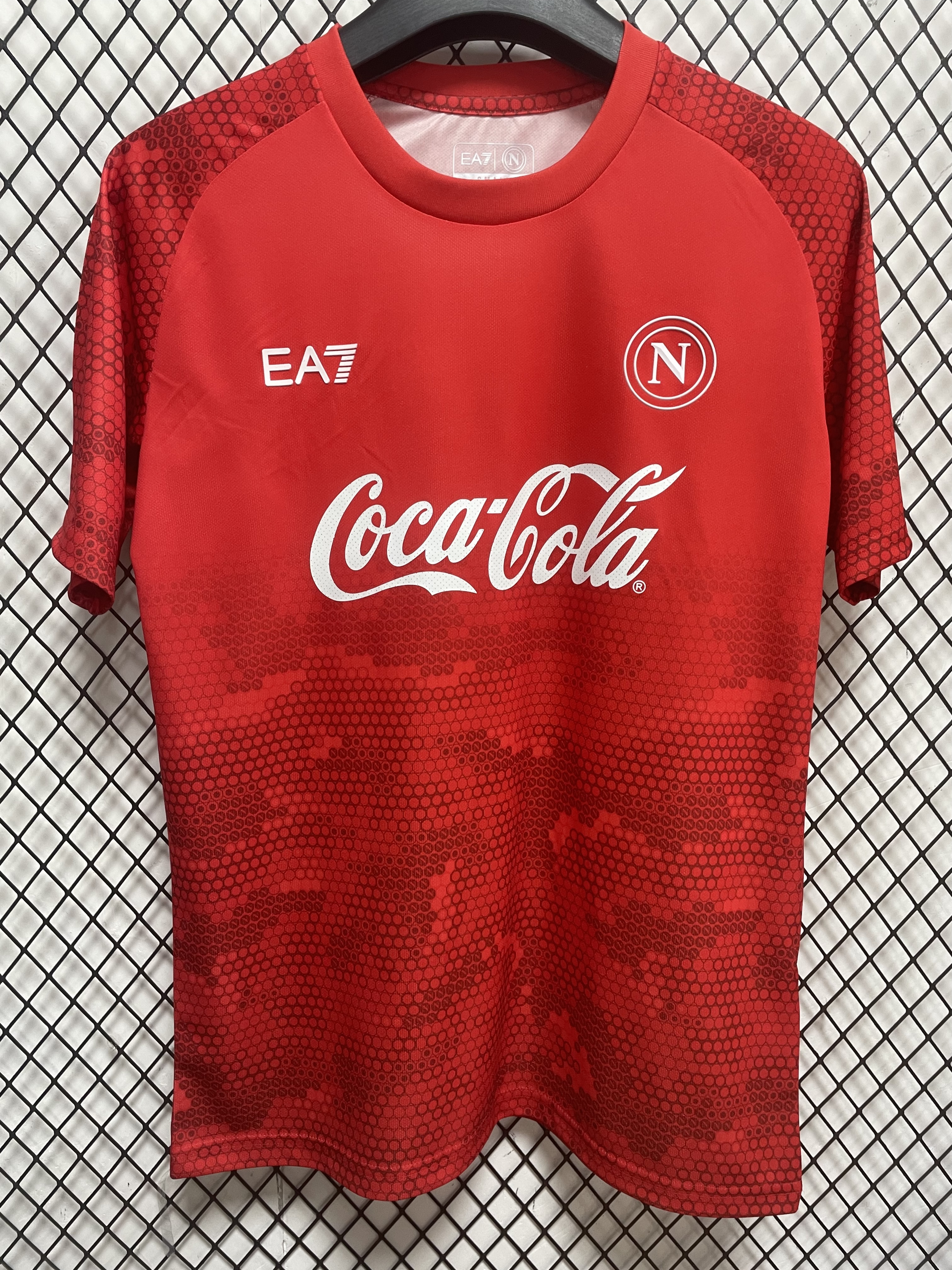 Napoli Training Jersey Red S-4 XL - view 4