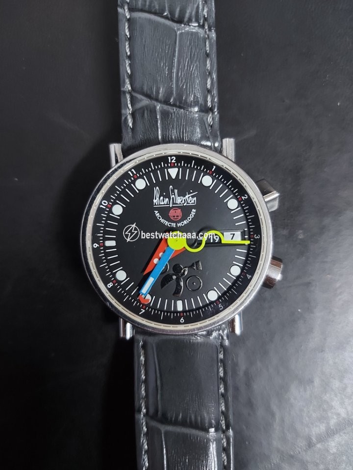 Alain Silberstein Mens watch Unisex Automatic Steel LJP5900