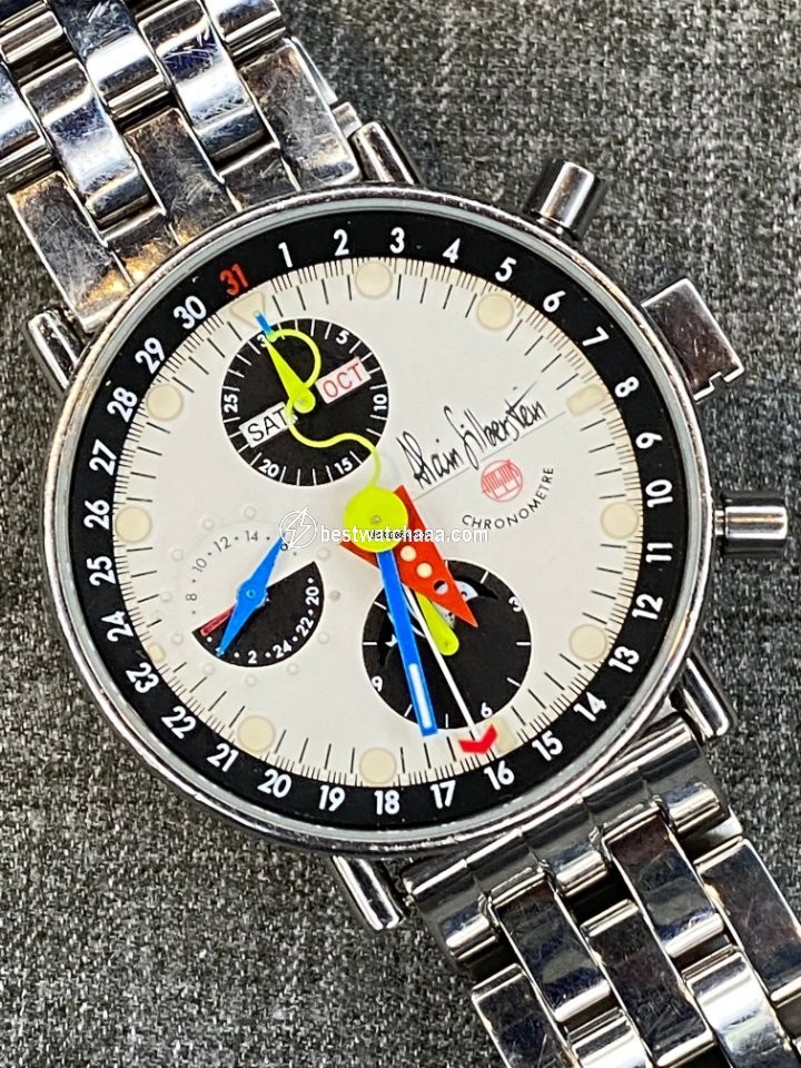 Alain Silberstein Mens watch Unisex Automatic Steel 7751