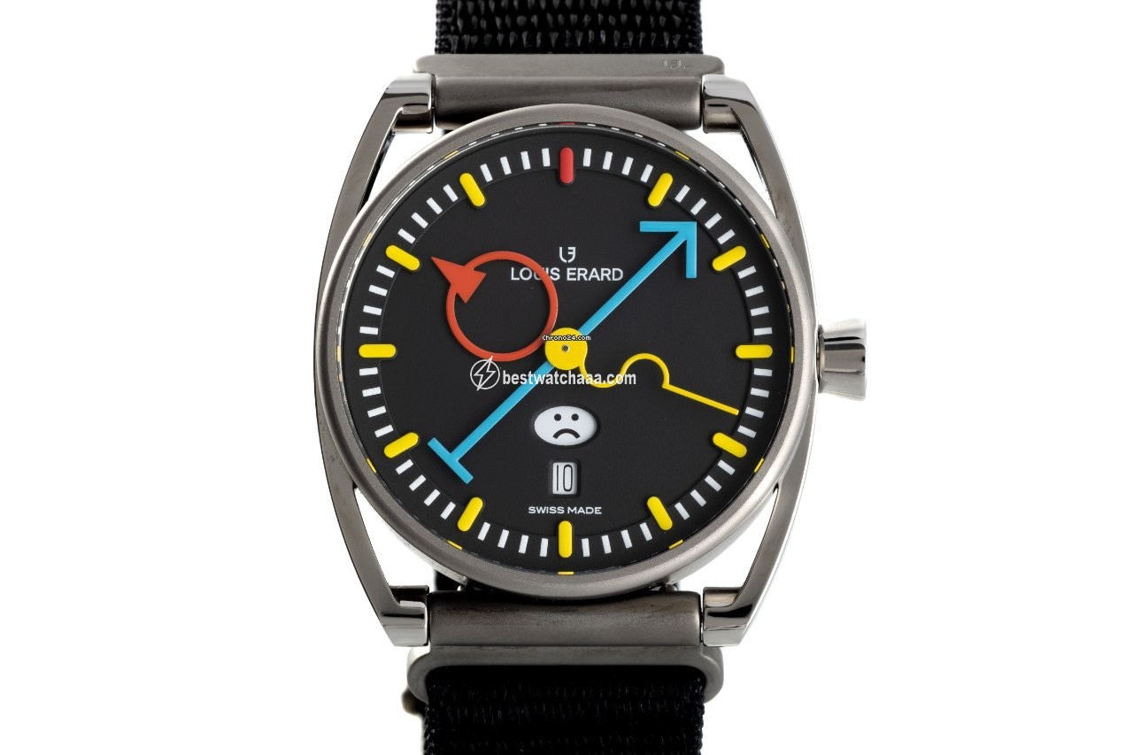 Alain Silberstein Mens watch Unisex Automatic Titanium 75357TT02