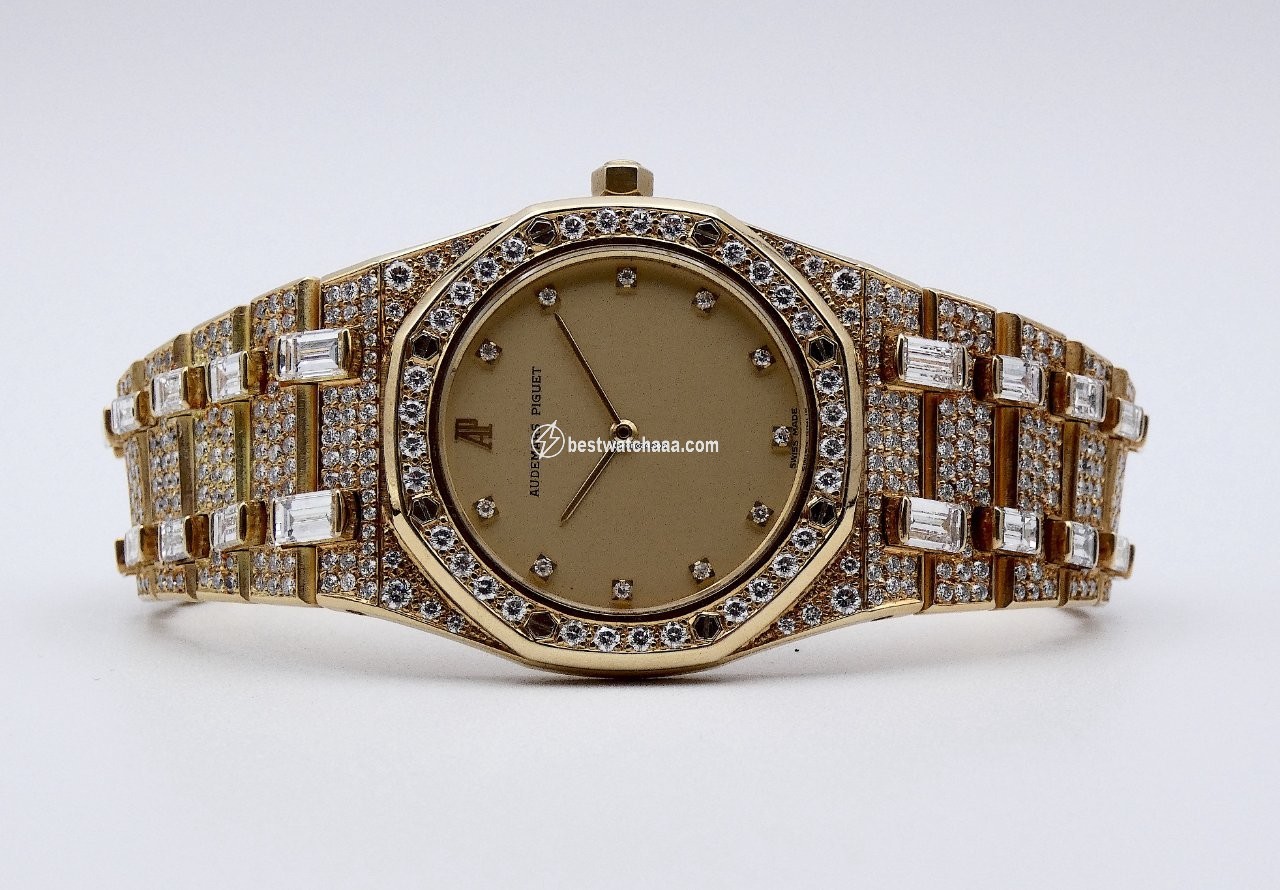 Audemars Piguet Royal Oak Mens watch Unisex Quartz Yellow gold BA56343 699