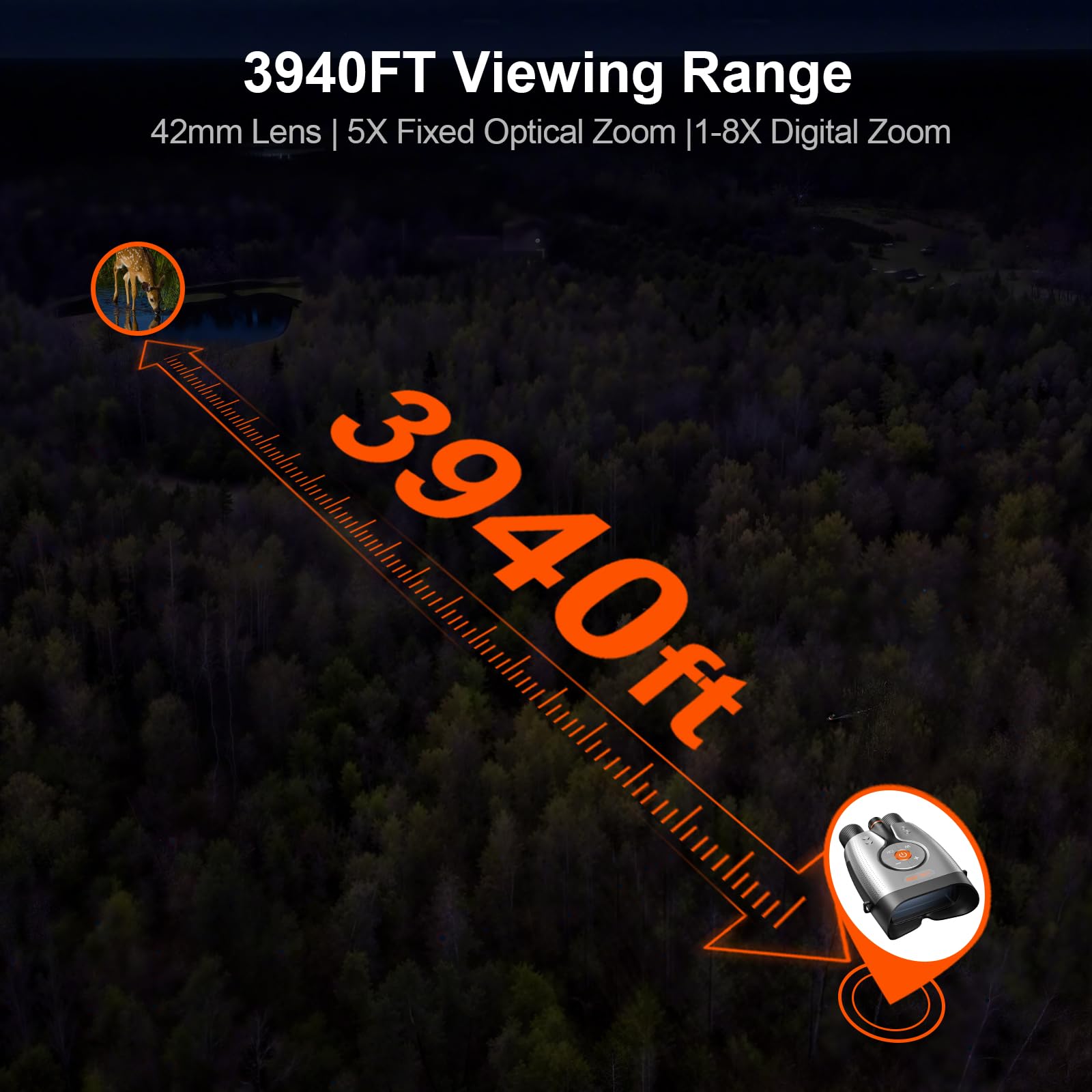 DS371 4K 52MP UHD Night Vision Binoculars Camera WIFI Infrared Digital Telescope Video Camcorder for Hunting with AI Color vs Competitors: Which One Should You Choose?