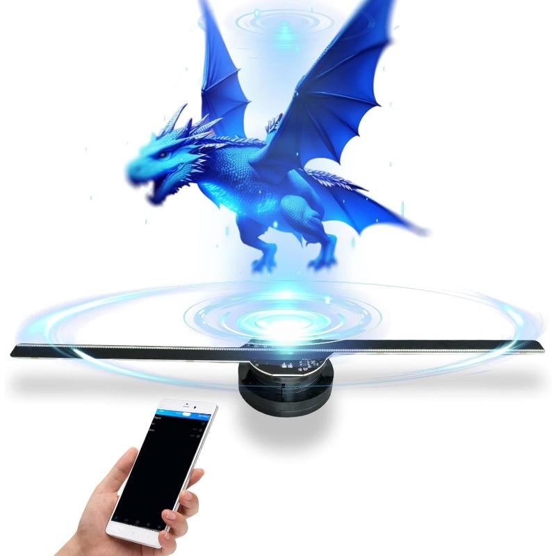 How 3D Hologram Fan 42CM WiFi 3D Holographic Projector Advertising Display Light HD Holographic Projector for Stores Bars Party Xmas Can Transform Your Daily Routine