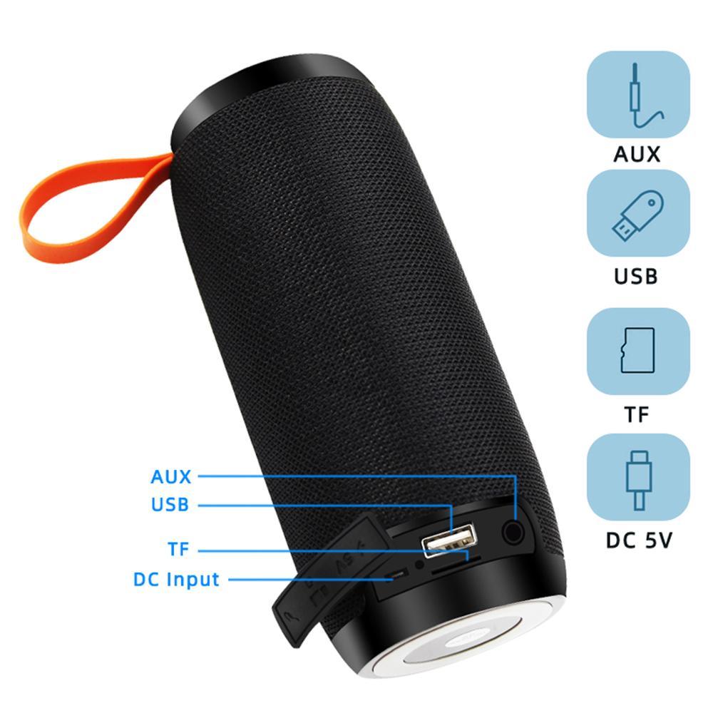 Speaker Bluetooth Portable Wireless Bass Column Waterproof Speakers Support AUX TF USB FM Soundbar Subwoofer TG Original Brand