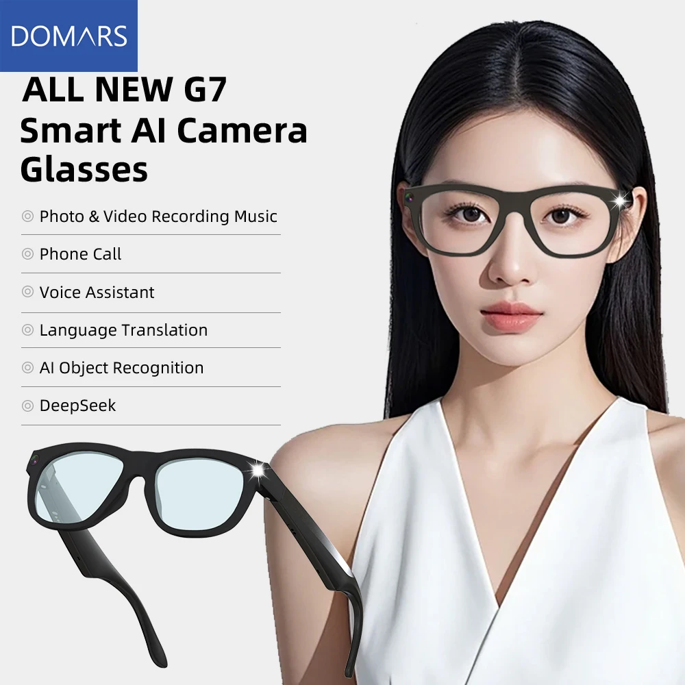 The Ultimate Guide to Domars AI Glasses Include High-definition Camera Multilingual Intelligent Translation Built-in Photo and Video Recording System: Everything You Need to Know