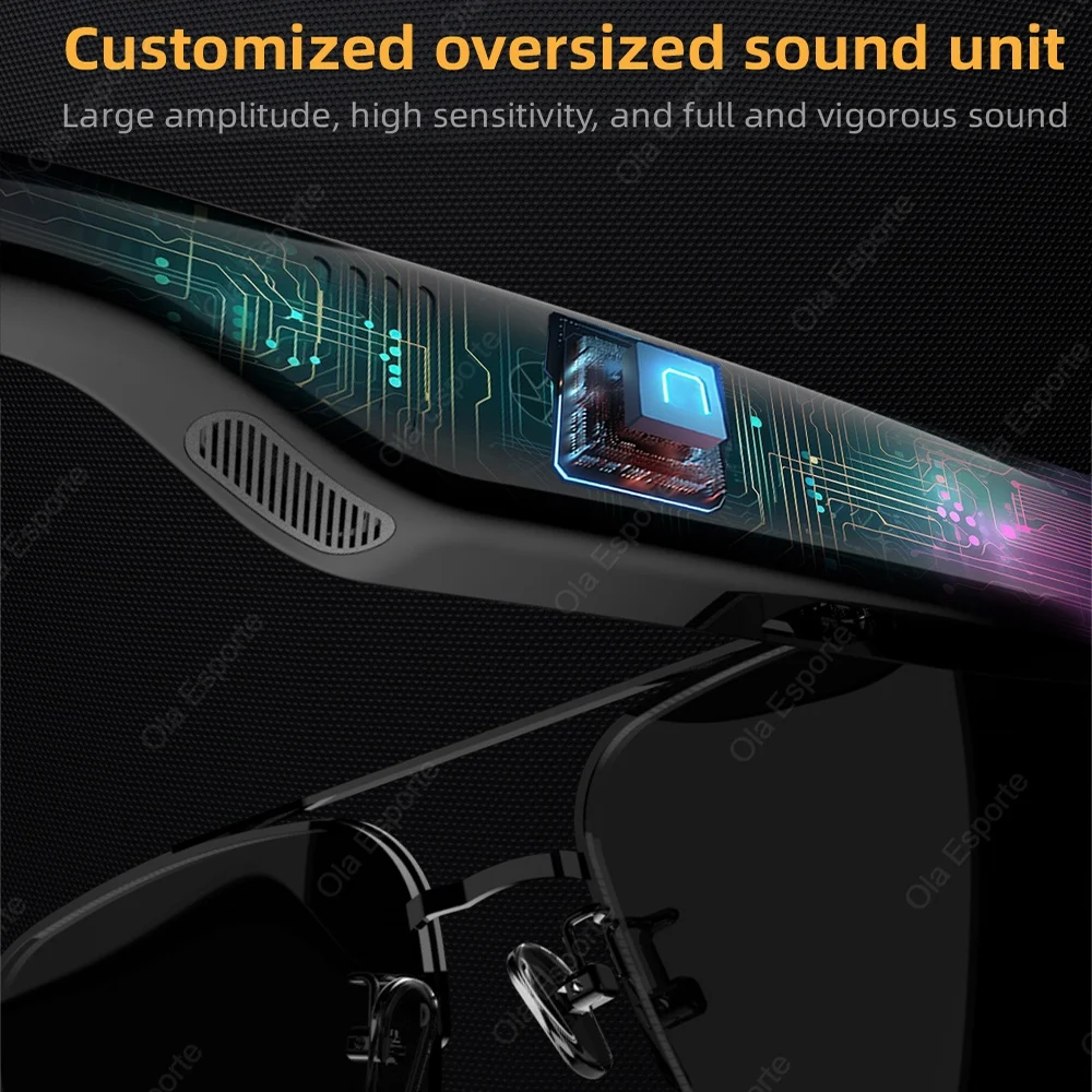 Why SG11pro Bluetooth Smart Glasses Audio Music Calls Anti-blue Light UV400 Polarized Lens Men Wireless Smart Sunglasses Headphones is Changing the Game in 2024