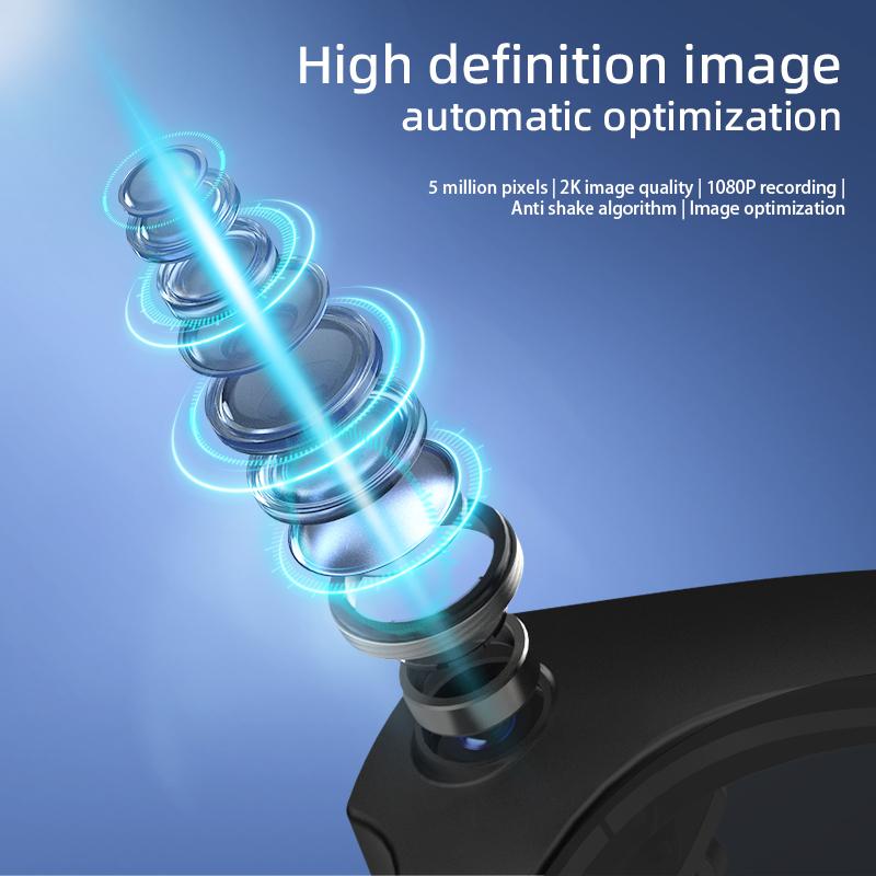 AI Smart Camera Glasses 500W HD 1080P Camera Smart Voice Assistant Dialogue Built-In Large Model Support - Image 3