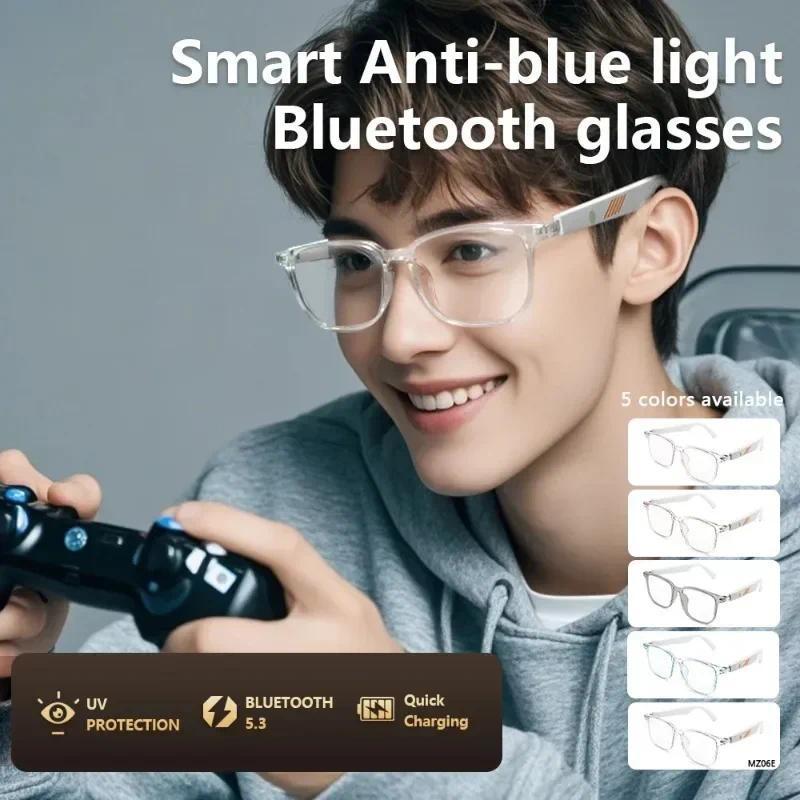 MZ06 Smart Glasses Bluetooth5.3 Wireless Call Music Playback Earphone Anti Blue Light UV Protection Sunglasses for Men Women Magnetic Wearable - Image 3