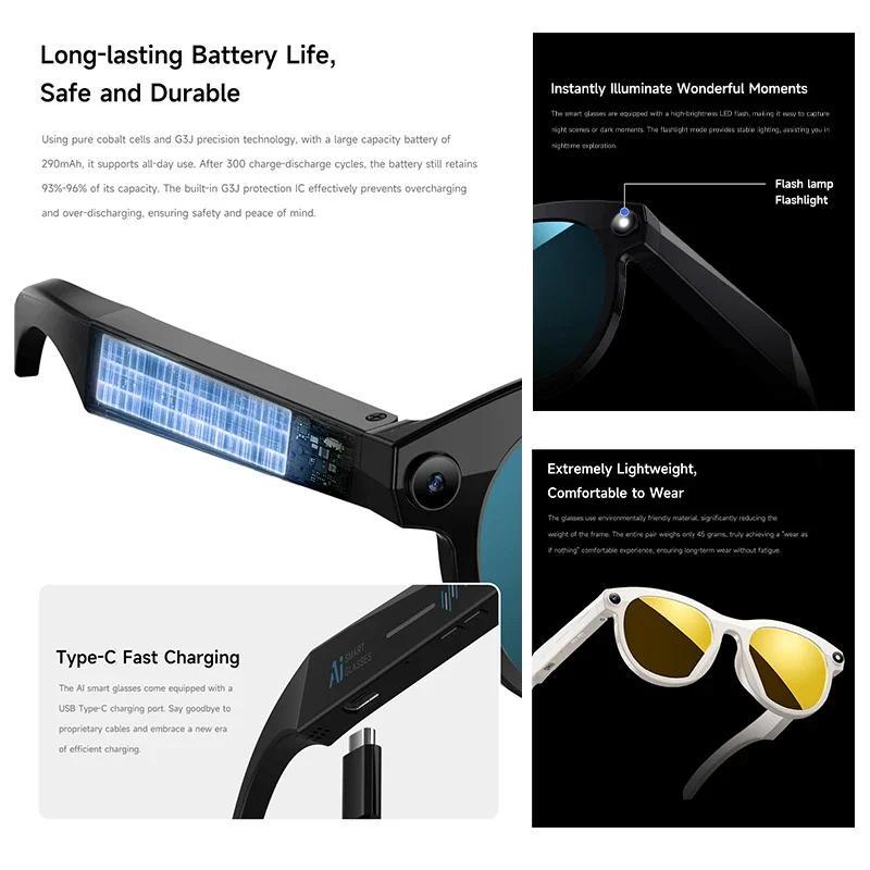 AI Smart Glasses with 8MP Camera Video Recording 100+ Languages Translation Sunglasses Bluetooth Call Music Play Men Women 2025 vs Competitors: Which One Should You Choose?