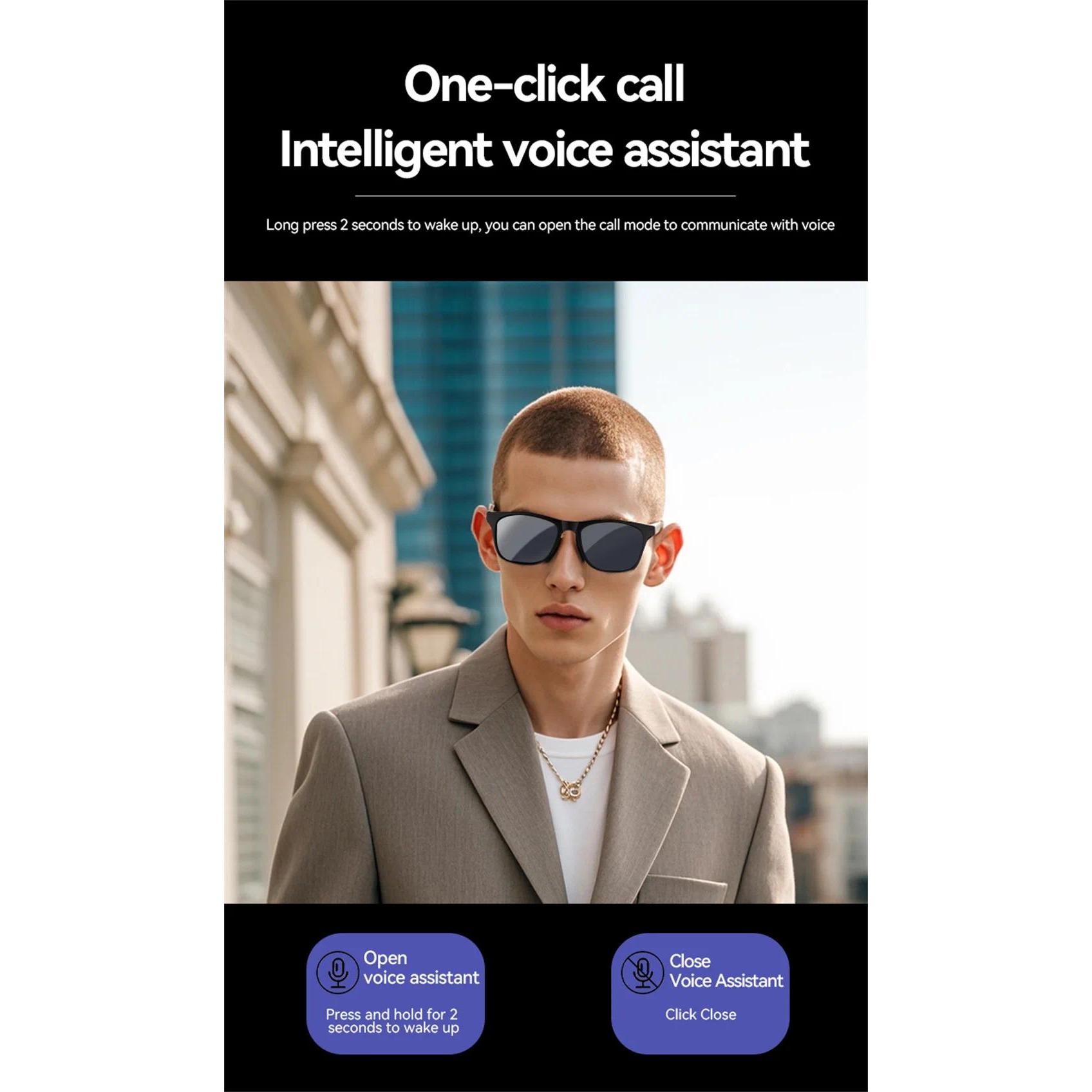 Why 2025 New Smart Glasses Wireless Bluetooth Hands-Free Touch Controls Calling Music Motion Stereo Surround Sound Speaker Glasses is Changing the Game in 2024