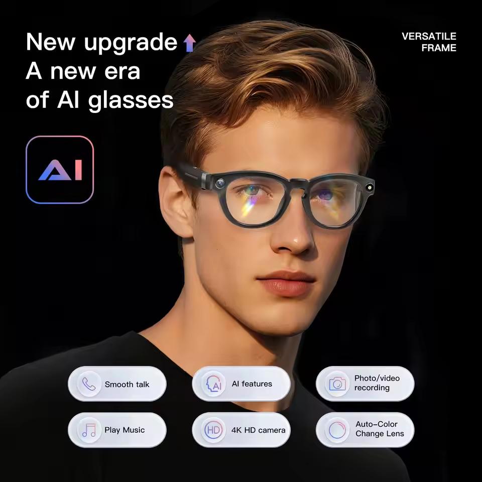 Expert Review: Is Photochromic Glasses, New for 2026, For Men, 800K Camera for 1080P Image Quality, WIFI Delivery, AI Translation, Suitable for Studying and Meetings, Smart Glasses Worth the Investment?
