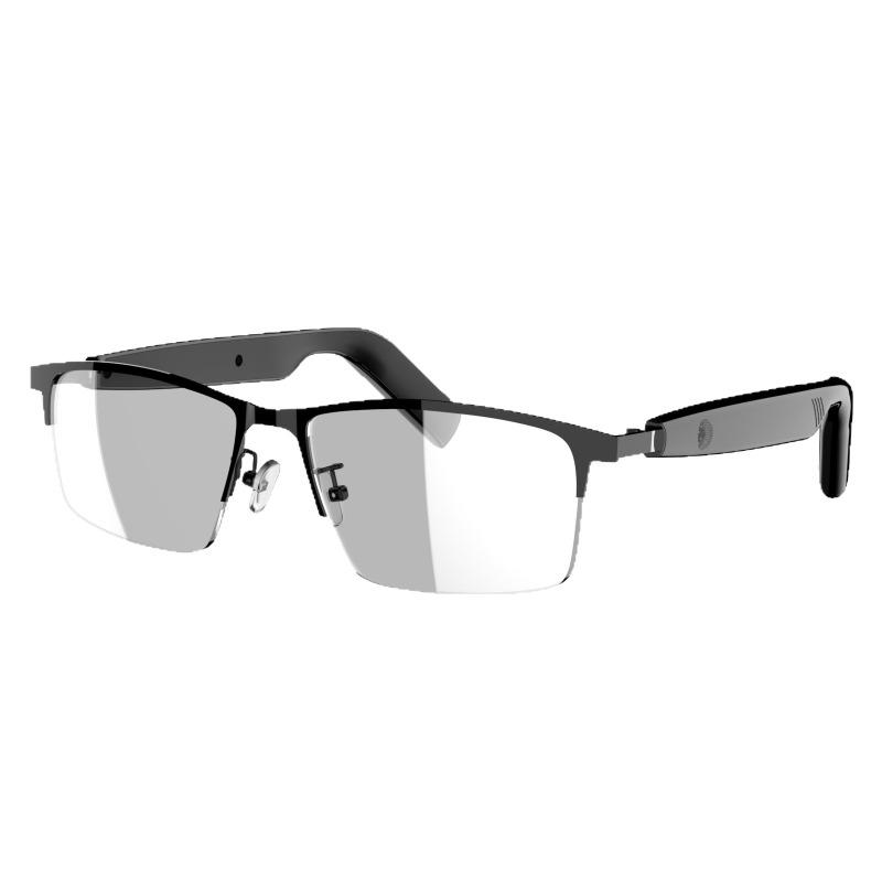 AI Smart Glasses Bluetooth Blue Light Filtering Real-Time Translation Call & Music Open-Ear Audio Wireless Earpiece Alternative