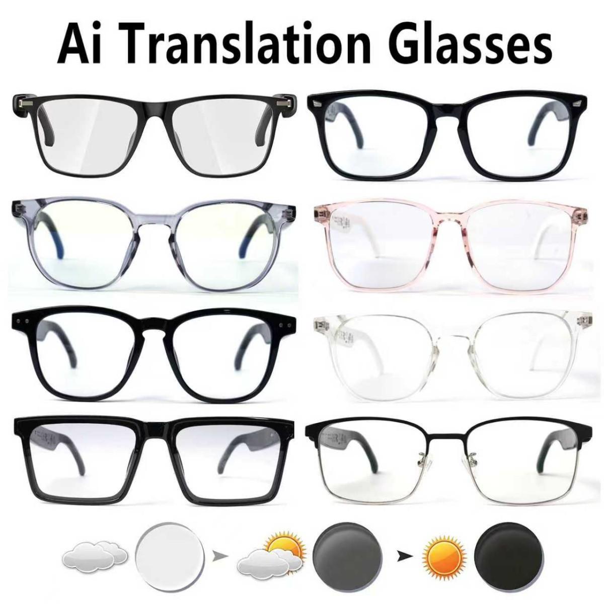 Discover the Revolutionary Features of Smart glasses, app translation, color-changing lenses, high-definition voice calls, Hi-Fi music quality, open-ear audio glasses.