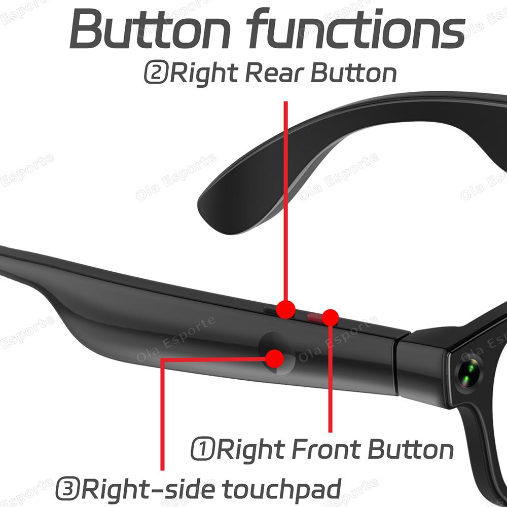 Real User Stories: How New AI Smart Glasses Chat GPT 500W Camera Bluetooth Call 300Mah Battery Voice Assistant Control Smart Sunglasses For Android IOS Changed Their Lives