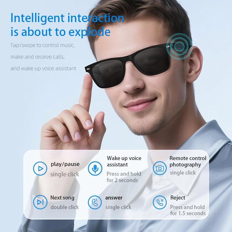 How New  Smart Glasses Anti-Blue Light  Polarized Sunglass Music Camera Voice Assistant Outdoor Sports Smart Sunglasses Can Transform Your Daily Routine